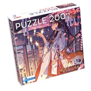 Opakowanie Puzzle Manga anime girl 200