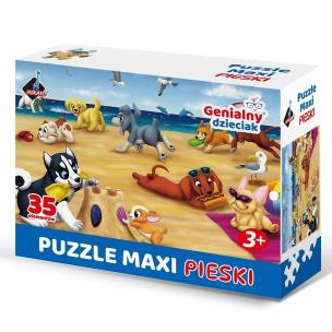 Opakowanie Puzzle maxi 35el pieski