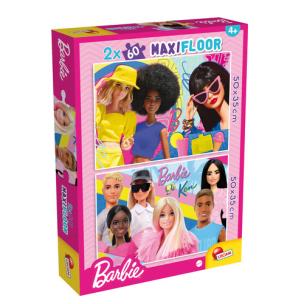 Opakowanie Puzzle Maxifloor 2x60 Barbie