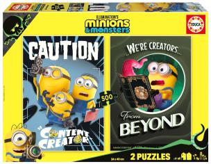 Opakowanie Puzzle Minionki 2 x 500 el 114292