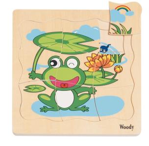 Opakowanie Puzzle na planszy „Rozwój żaby” 90078