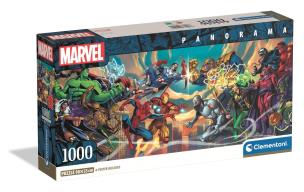 Opakowanie PUZZLE PANORAMA 1000 EL COMPACT Marvel Heroes vs.Villains