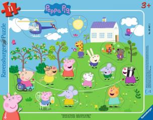 Opakowanie Puzzle Peppa Pig Where to Put It?