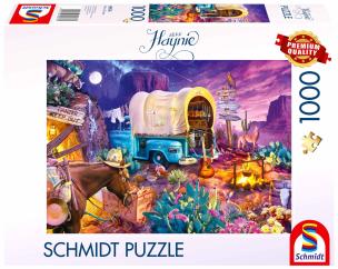 Puzzle PQ 1000 Jeff Haynie Biwak na Dzikim.... Wydawca: Schmidt. Multiszop.pl Opakowanie Puzzle PQ 1000 Jeff Haynie Biwak na Dzikim...