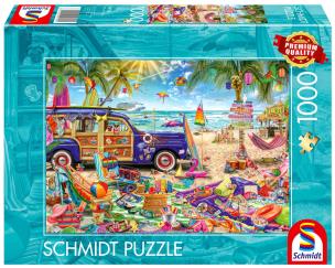 Puzzle PQ 1000 Wakacje nad morzem G3. Wydawca: Schmidt. Multiszop.pl Opakowanie Puzzle PQ 1000 Wakacje nad morzem G3