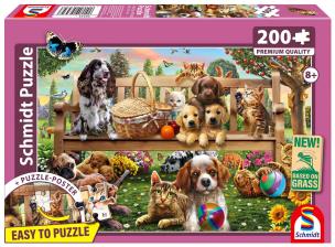Puzzle PQ 200 Czas na piknik G3. Wydawca: Schmidt. Multiszop.pl Opakowanie Puzzle PQ 200 Czas na piknik G3