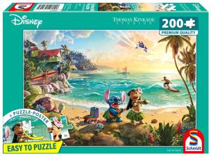 Puzzle PQ 200 Thomas Kinkade Lilo & Stich Disney. Wydawca: Schmidt. Multiszop.pl Opakowanie Puzzle PQ 200 Thomas Kinkade Lilo & Stich Disney