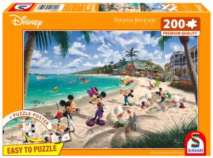 Opakowanie Puzzle PQ 200 Thomas Kinkade Myszka Miki & Minnie