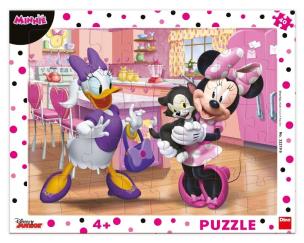 Puzzle ramkowe Myszka Minnie i Daisy 40el. Wydawca: Dino Toys. Multiszop.pl Opakowanie Puzzle ramkowe Myszka Minnie i Daisy 40el