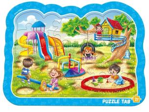 Opakowanie Puzzle ramkowe. Plac zabaw