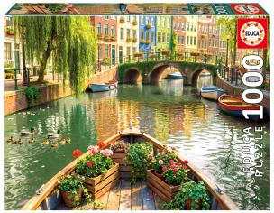 Opakowanie Puzzle Rejs po Amsterdamie/Niderlandy 1000 el 114101