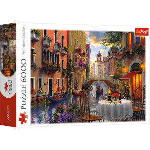 Opakowanie Puzzle Romantyczna kolacja 6000