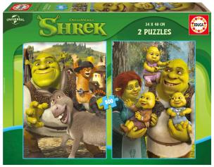 Opakowanie Puzzle Shrek 2 x 500 el 114297