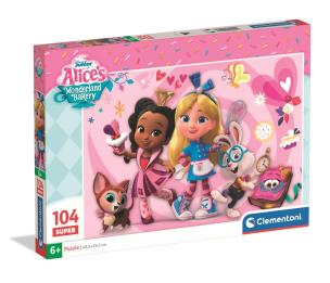 Opakowanie PUZZLE SUPER 104 EL Alice’s Wonderland Bakery