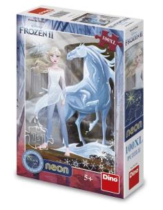 Puzzle XL 100 Kraina Lodu świecące w ciemności. Wydawca: Dino Toys. Multiszop.pl Opakowanie Puzzle XL 100 Kraina Lodu świecące w ciemności