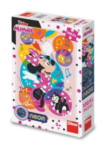 Puzzle XL świecące w ciemności Myszka Minnie 100el. Wydawca: Dino Toys. Multiszop.pl Opakowanie Puzzle XL świecące w ciemności Myszka Minnie 100el