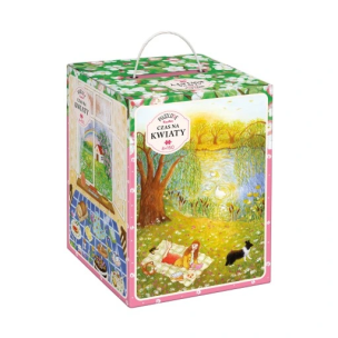 Puzzlove CzuCzu Czas na kwiaty. Wydawca: Bright Junior Media. Multiszop.pl Opakowanie Puzzlove CzuCzu Czas na kwiaty