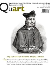 Okładka książki Quart Suplement 2025 Angelus Silesius: filozofia..