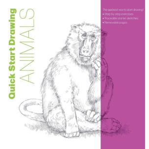 Okładka książki Quick Start Drawing Animals
