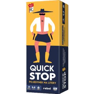 QuickStop (edycja polska) REBEL. Wydawca: Rebel. Multiszop.pl Opakowanie QuickStop (edycja polska) REBEL