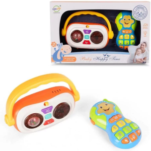 Radio i telefon dla malucha. Wydawca: Lena. Multiszop.pl Opakowanie Radio i telefon dla malucha