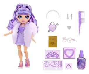 Opakowanie Rainbow High Creative Crystals Fashion Doll - Viol