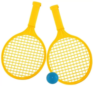 Rakietka plażowa mała. Wydawca: Bączek. Multiszop.pl Opakowanie Rakietka plażowa mała