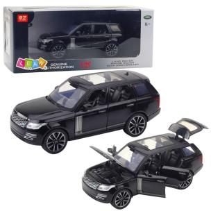 Range Rover z dźwiękiem czarny. Wydawca: Leantoys. Multiszop.pl Opakowanie Range Rover z dźwiękiem czarny
