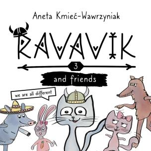 Okładka książki Ravavik T.3 Ravavik and friends