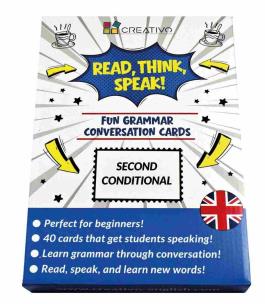 Opakowanie Read Think Speak Second Conditional CREATIVO