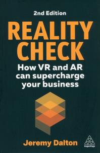 Okładka książki Reality Check: How VR and AR Can Supercharge Your Business wer. angielska