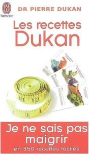 Okładka książki Recettes Dukan
