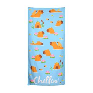Opakowanie Ręcznik plażowy Kapibara z mikrofibry BTOW14