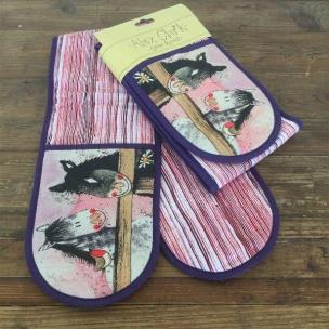 Opakowanie Rękawice kuchenne Konie