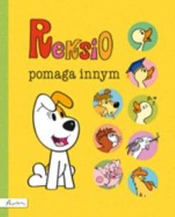 Okładka książki Reksio pomaga innym