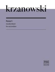 Okładka książki Relief I na akordeon