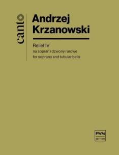 Okładka książki Relief IV na sopran i dzwony rurowe