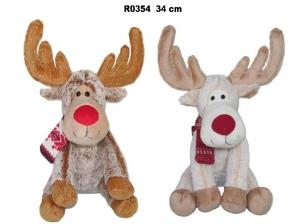 Opakowanie Renifer 34cm MIX