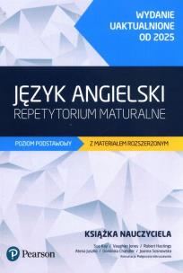 Repetytorium maturalne. Poziom podstawowy z materiałem rozszerzonym (wydanie uaktualnione) - Wydanie jednotomowe - poziom podstawowy z materiałem rozszerzonym. Autor: Kay Sue, Jones Vaughan, Hastings Robert. Multiszop.pl Okładka książki Repetytorium maturalne. Poziom podstawowy z materiałem rozszerzonym (wydanie uaktualnione) - Wydanie jednotomowe - poziom podstawowy z materiałem rozszerzonym