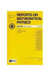 Reports on Mathematical Physics 91/3. Autor:   Praca zbiorowa. Multiszop.pl Okładka książki Reports on Mathematical Physics 91/3