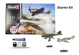 Opakowanie Revell Starter Kit - Messerschmitt Bf109E & Ju87B