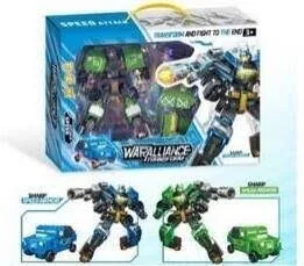 Opakowanie Robot - Auto Transformacja