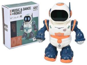 Opakowanie Robot na baterie tańczący światło muzyka