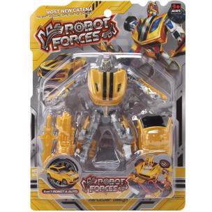 Robot wojownik transformacja. Wydawca: Trifox. Multiszop.pl Opakowanie Robot wojownik transformacja