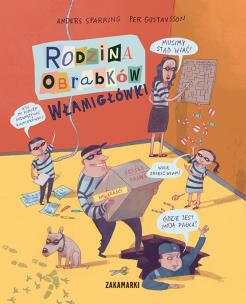 Okładka książki Rodzina Obrabków. Włamigłówki