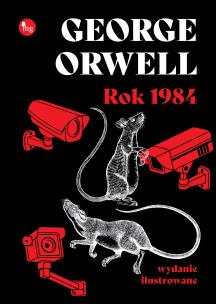 Okładka książki Rok 1984 wyd. ilustrowane