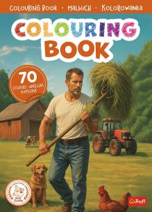 Okładka książki Rolnik. Kolorowanka z naklejkami