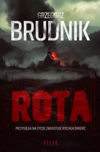 Rota. Autor: Grzegorz Brudnik. Multiszop.pl Okładka książki Rota