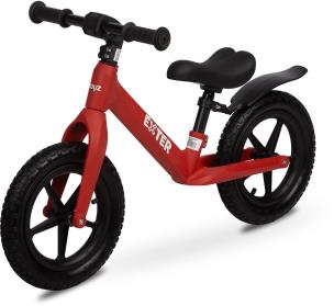 Rowerek biegowy Exter czerwony. Wydawca: Toyz. Multiszop.pl Opakowanie Rowerek biegowy Exter czerwony