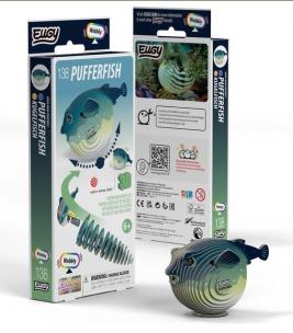 Opakowanie Rozdymka kołysząca Eugy. Eko Ukladanka 3D